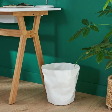 MOB-IN Poubelle Blanche 16 Litres HOOK - Blanc 3 MOB-IN Poubelle Blanche 16 Litres HOOK - Blanc